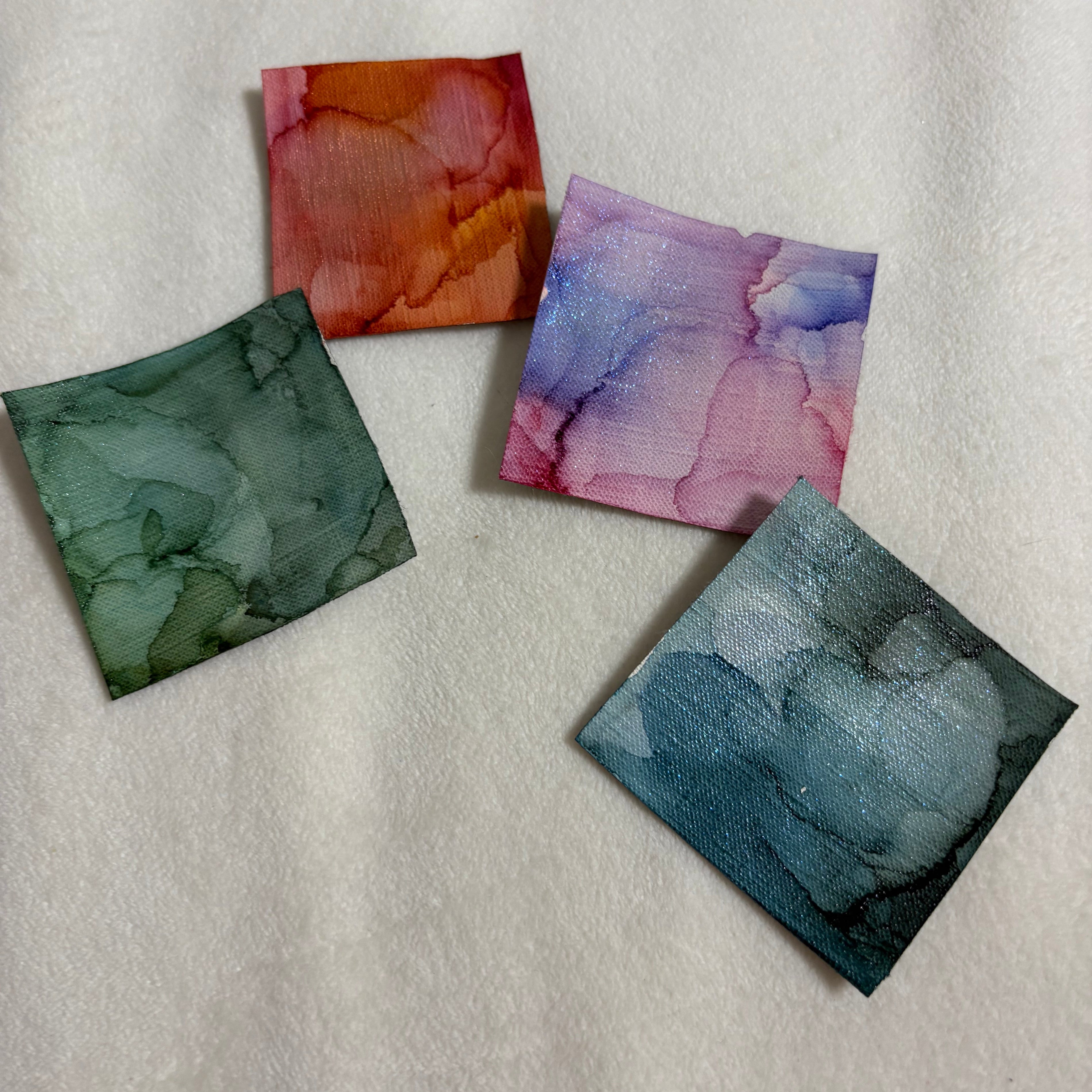 キャンバス生地カード（原画）